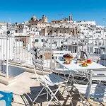 Panoramic Terraces With Sea & Old Town View Style Apartamento Ostuni